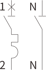 Diagrama de circuito ETEK DPN MCB